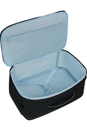 Utazótáska, kabin méret, 21l, 3 in 1, AMERICAN TOURISTER "Puffypop", fekete